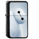 Big Hero 6 Disney Illust Art Film - Oil Windproof Black Lighters Briquet Encendedor