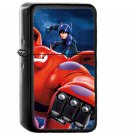 Big Hero Disney Illust Art Film - Oil Windproof Black Lighters Briquet Encendedor