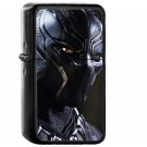 Black Panther Hero Art Illustration - Oil Windproof Black Lighters Briquet Encendedor
