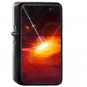 Blackhole Space Red Star Nature Art - Oil Windproof Black Lighters Briquet Encendedor