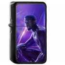 Blackpanther Aventers Hero Film Art - Oil Windproof Black Lighters Briquet Encendedor