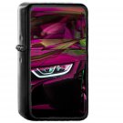 Bmw Rainbow Red Purple Car Art - Oil Windproof Black Lighters Briquet Encendedor