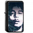 Bob Love Music Face - Oil Windproof Black Lighters Briquet Encendedor