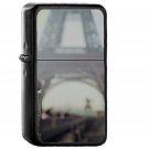 Bokeh Eiffel Tower Paris France Nature - Oil Windproof Black Lighters Briquet Encendedor