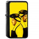 Breaking Bad Yellow Film Art - Oil Windproof Black Lighters Briquet Encendedor