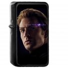 Captain America Avengers Endgame Hero Film Marvel Art - Oil Windproof Black Lighters Briquet Encendedor