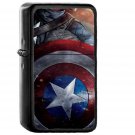 Captain America Poster Film Hero Art - Oil Windproof Black Lighters Briquet Encendedor