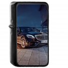 Car Mercedes Benz Black City Drive Art - Oil Windproof Black Lighters Briquet Encendedor