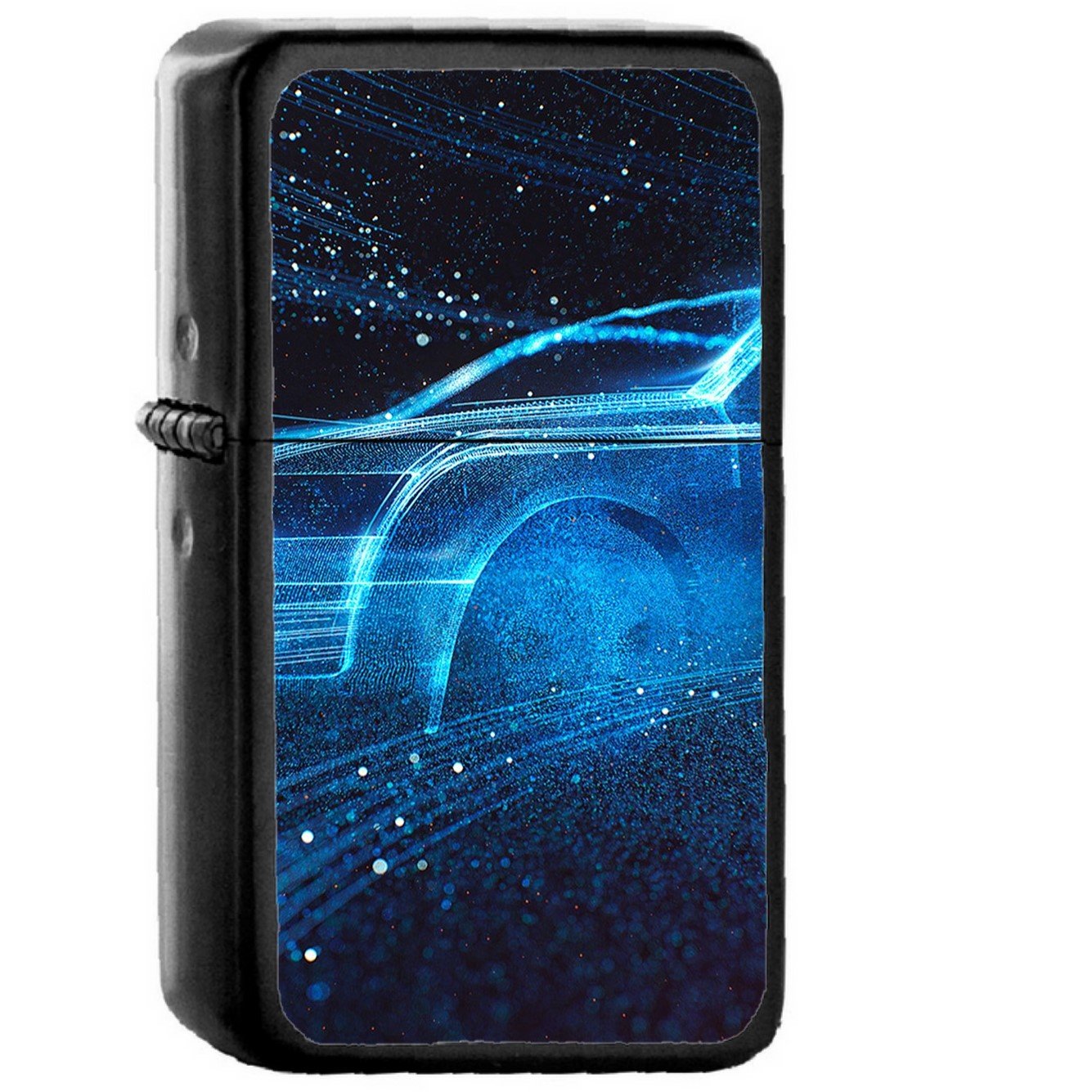 Car Dots Light - Oil Windproof Black Lighters Briquet Encendedor
