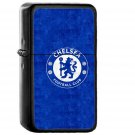 Chelsea Football Epl Logo Sports - Oil Windproof Black Lighters Briquet Encendedor