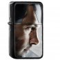 Civil War Marvel Face Art Post Film - Oil Windproof Black Lighters Briquet Encendedor