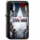 Civil War Avengers Hero Captain America Poster - Oil Windproof Black Lighters Briquet Encendedor