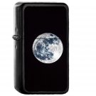 Damian Moon Dark Nature Space Sky - Oil Windproof Black Lighters Briquet Encendedor