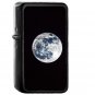 Damian Moon Dark Nature Space Sky - Oil Windproof Black Lighters Briquet Encendedor