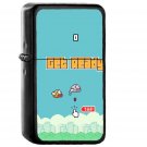 Damn Flappy Bird Game - Oil Windproof Black Lighters Briquet Encendedor