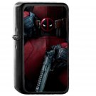 Deadpool Art Illustration Film Hero - Oil Windproof Black Lighters Briquet Encendedor
