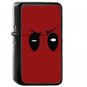 Deadpool Hero Eye Logo Art Film - Oil Windproof Black Lighters Briquet Encendedor