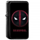 Deadpool Logo Dark Art Hero - Oil Windproof Black Lighters Briquet Encendedor
