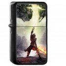 Dragon Age Inquisition Game Illust Art - Oil Windproof Black Lighters Briquet Encendedor