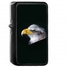 Eagle Dark Animal Bird Face - Oil Windproof Black Lighters Briquet Encendedor