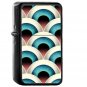 Eye Duplicate - Oil Windproof Black Lighters Briquet Encendedor