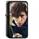 Fantastic Beasts And Where To Find Them Film Illustration Art - Oil Windproof Black Lighters Briquet Encendedor
