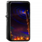 Ferris Wheel Night Light City Color - Oil Windproof Black Lighters Briquet Encendedor