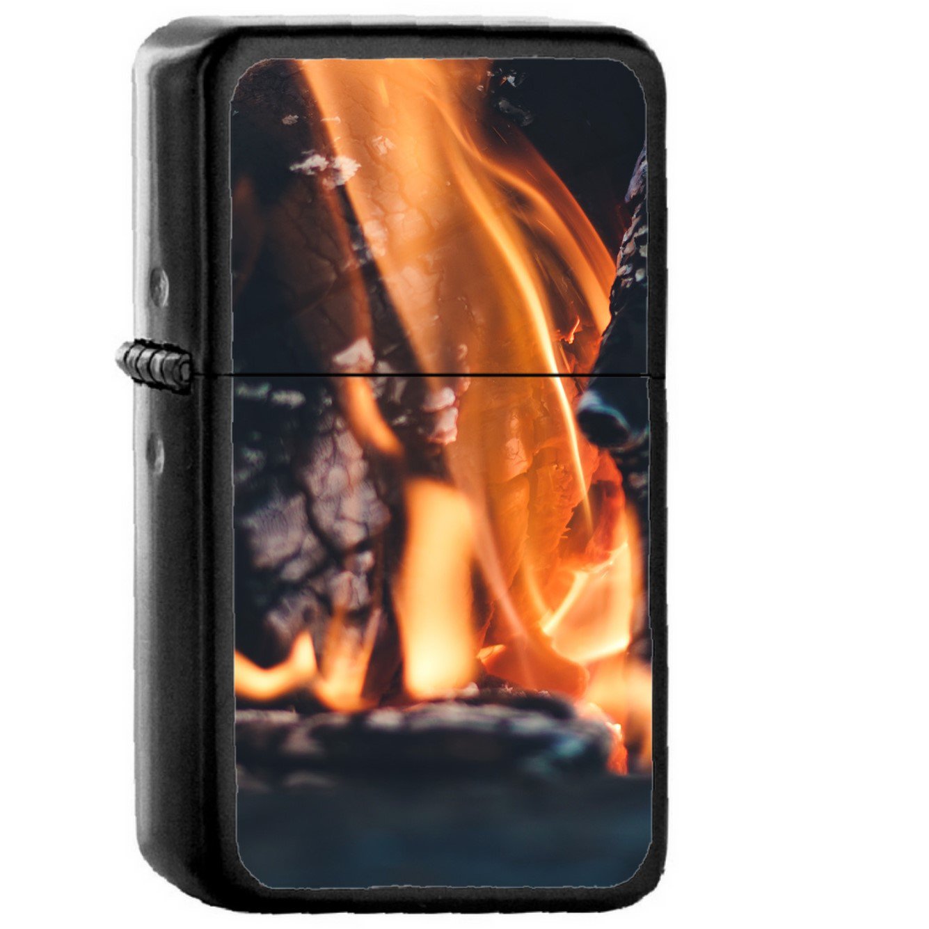Fire Camp Thomas Lefebvre Nature - Oil Windproof Black Lighters Briquet Encendedor