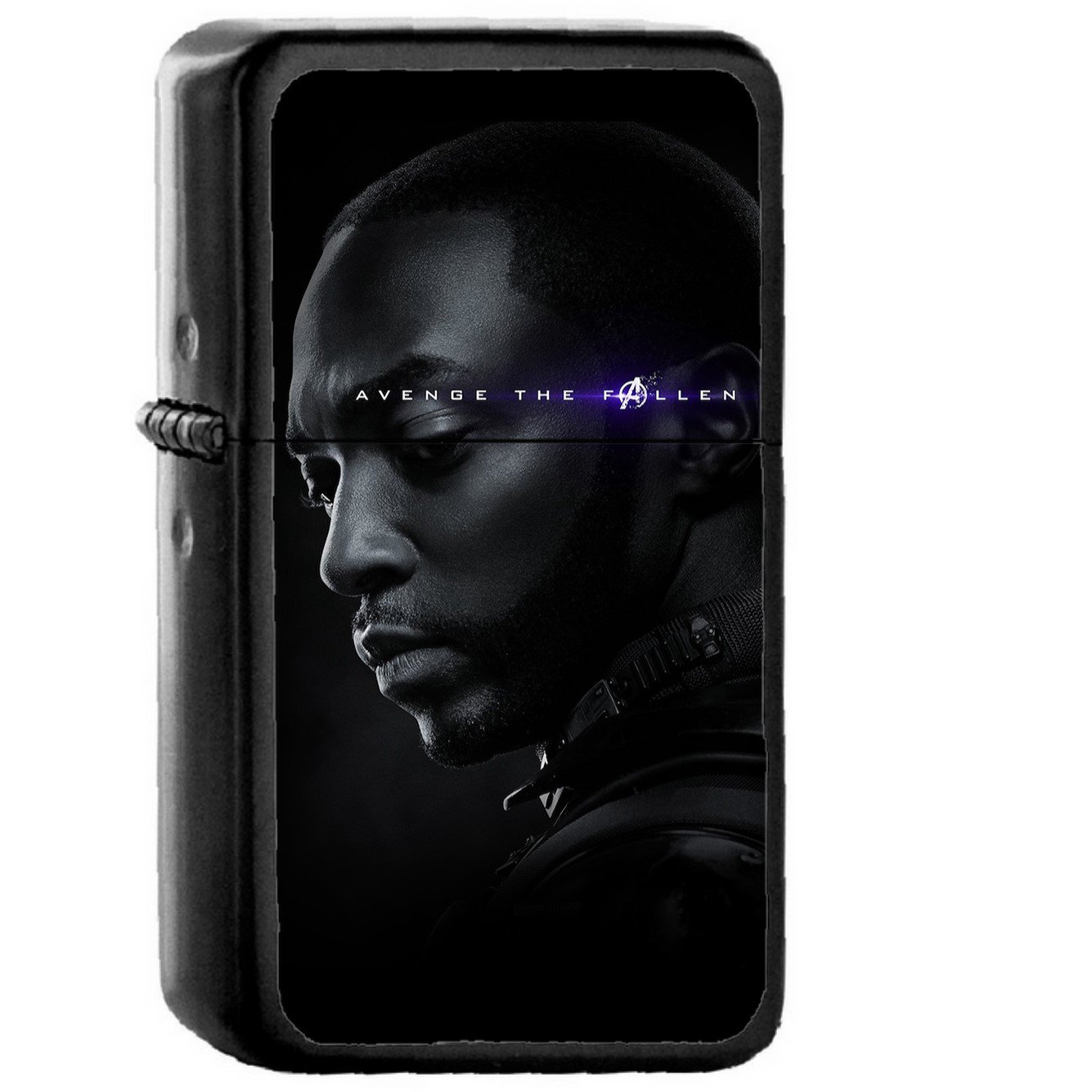 Fly Avengers Endgame Hero Marvel Film Poster Art - Oil Windproof Black Lighters Briquet Encendedor