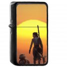 Force Awakens Starwars Art Rey - Oil Windproof Black Lighters Briquet Encendedor