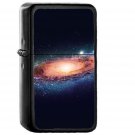 Galaxy Space Art Illust Planets Dark - Oil Windproof Black Lighters Briquet Encendedor