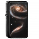 Galaxy Universe Space Dark Illustration Art - Oil Windproof Black Lighters Briquet Encendedor