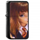 Hermione Harry Potter Liya Art Illustration - Oil Windproof Black Lighters Briquet Encendedor