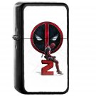 Hero Deadpool 2 Marvel Art - Oil Windproof Black Lighters Briquet Encendedor
