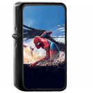 Homecoming Spiderman Hero Marvel Illustration Art - Oil Windproof Black Lighters Briquet Encendedor