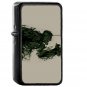 Hulk Illust Anger Minimal Hero Art - Oil Windproof Black Lighters Briquet Encendedor
