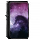 Illuminating Space Star Galaxy Art - Oil Windproof Black Lighters Briquet Encendedor