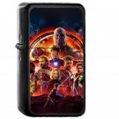 Infinity War Marvel Avengers Hero Art Illustration - Oil Windproof Black Lighters