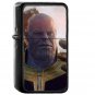 Infinity War Marvel Avengers Thanos Art Illustration Hero - Oil Windproof Black Lighters