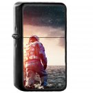 Interstellar Wide Space Film Movie Art - Oil Windproof Black Lighters Briquet Encendedor