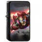 Ironman Hero Marvel Illustration Art - Oil Windproof Black Lighters Briquet Encendedor