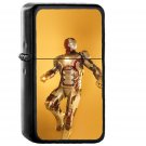 Ironman Marvel Hero Avengers Art - Oil Windproof Black Lighters Briquet Encendedor