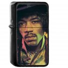 Jimi Hendrix Face Music Regae Artist - Oil Windproof Black Lighters Briquet Encendedor