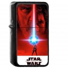Last Jedi Star wars Poster Art Illustration - Oil Windproof Black Lighters Briquet Encendedor