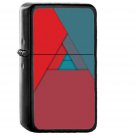 Lg Red Green - Oil Windproof Black Lighters Briquet Encendedor