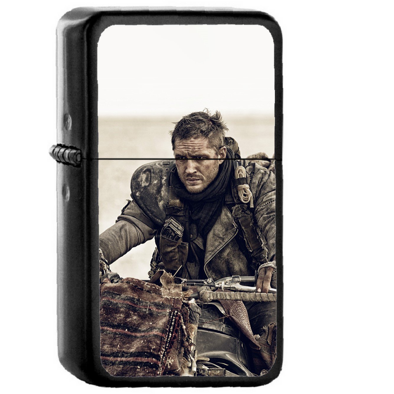 Mad Max Fury Road Max Tom Hardy Film - Oil Windproof Black Lighters Briquet Encendedor