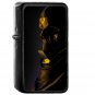 Mario Stabile Weird Dark Illustration Art Skull Gold - Oil Windproof Black Lighters Briquet Encendedor