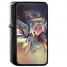 Mercy Overwatch Angel Healer Game Art Illustration - Oil Windproof Black Lighters Briquet Encendedor