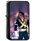Michael Jackson Concert King Of Pop - Oil Windproof Black Lighters Briquet Encendedor