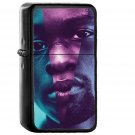 Moonlight Film Best Illustration Art - Oil Windproof Black Lighters Briquet Encendedor